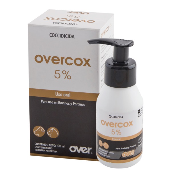 OVERCOX 5% - Thuốc cầu trùng - Điều trị và kiểm soát cầu trùng.