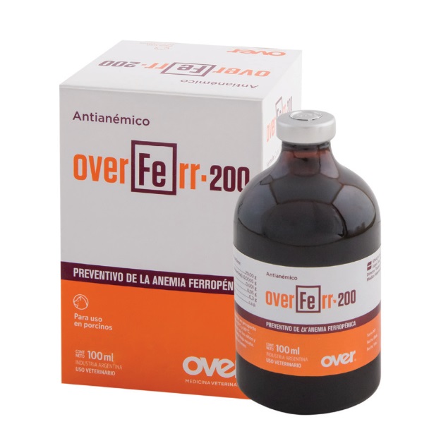 OVERFERR 200 - Thuốc chống thiếu máu - Phòng thiếu sắt trong máu.