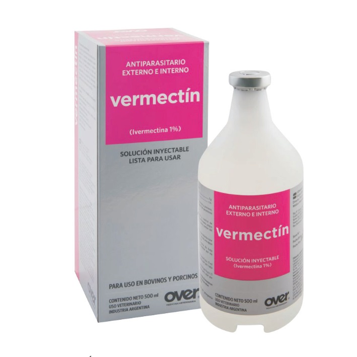 VERMECTÍN - Thuốc nội, ngoại ký sinh trùng: Điều trị và kiểm soát tuyến trùng đường tiêu hóa và phổi, chấy rận, bệnh nấm da và bệnh sùi mào gà thông thường của bò.